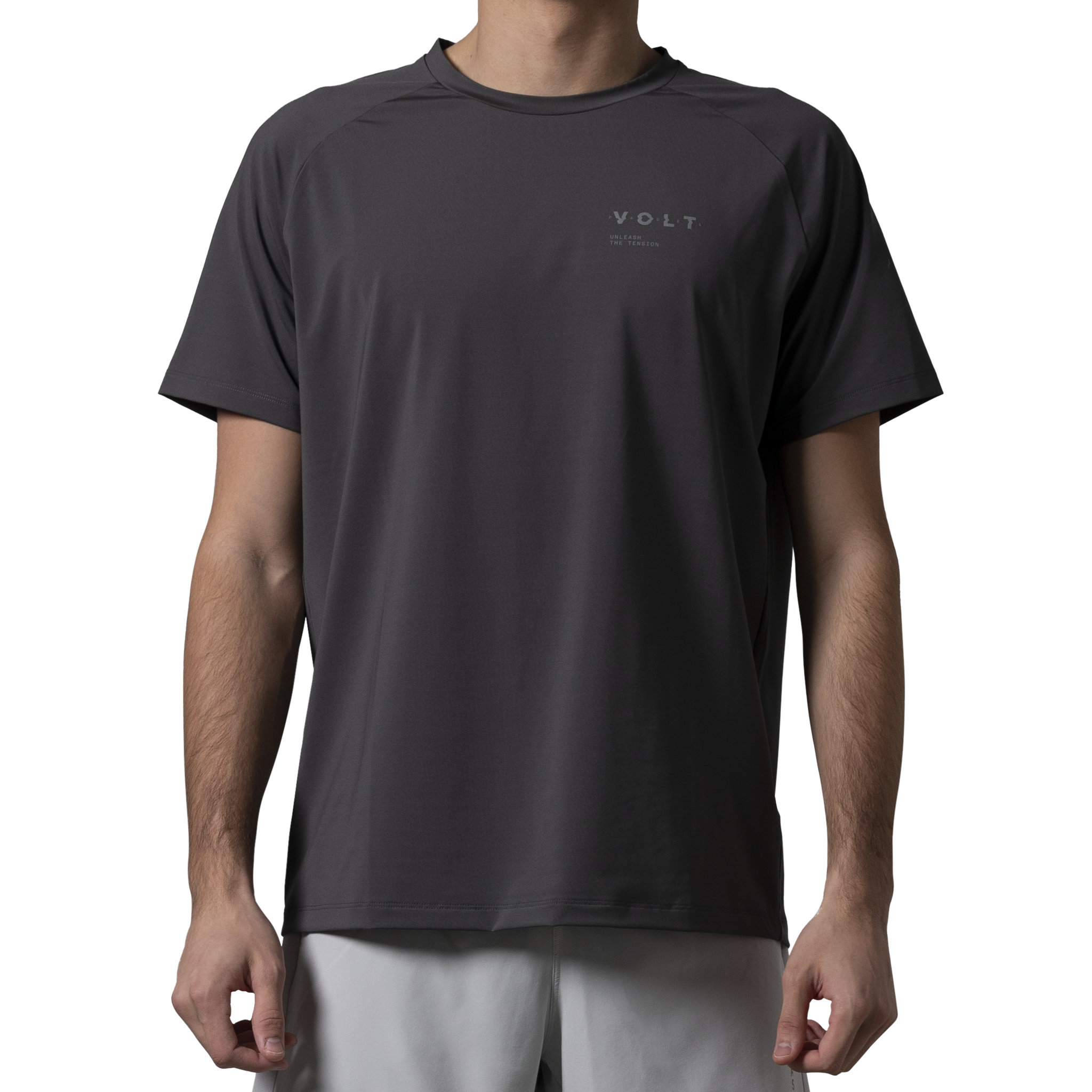VOLT Performance T-Shirt Dark Grey_3