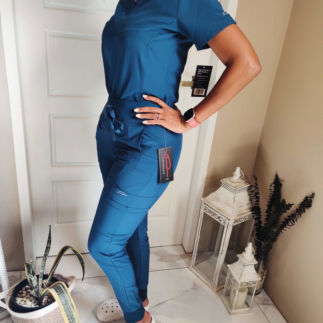 Tropical Teal Jogger Pant