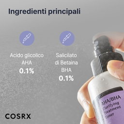 Cosrx Aha/Bha Clarifying Treatment Toner- 150ml | كوزركس تونر الاحماض معالج منقي - 150 مل