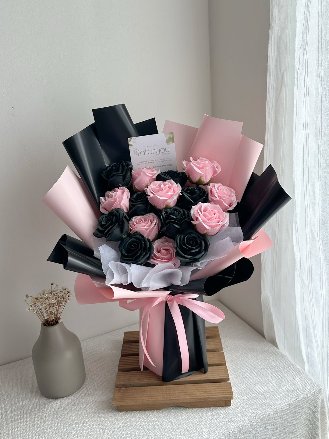 16 Stalk Soap Rose Bouquet