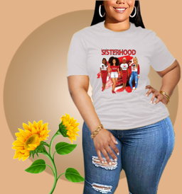📝 Sisterhood in Style – Celebrate Unity & Empowerment with This Bold Yellow Tee