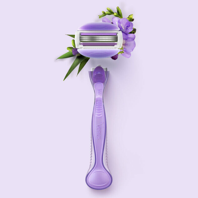 Gillette Venus ComfortGlide Breeze Handle Women’s Razor – 1 Handle + 2 Refills | جيليت شفرة فينوس للنساء مع رأسين_1