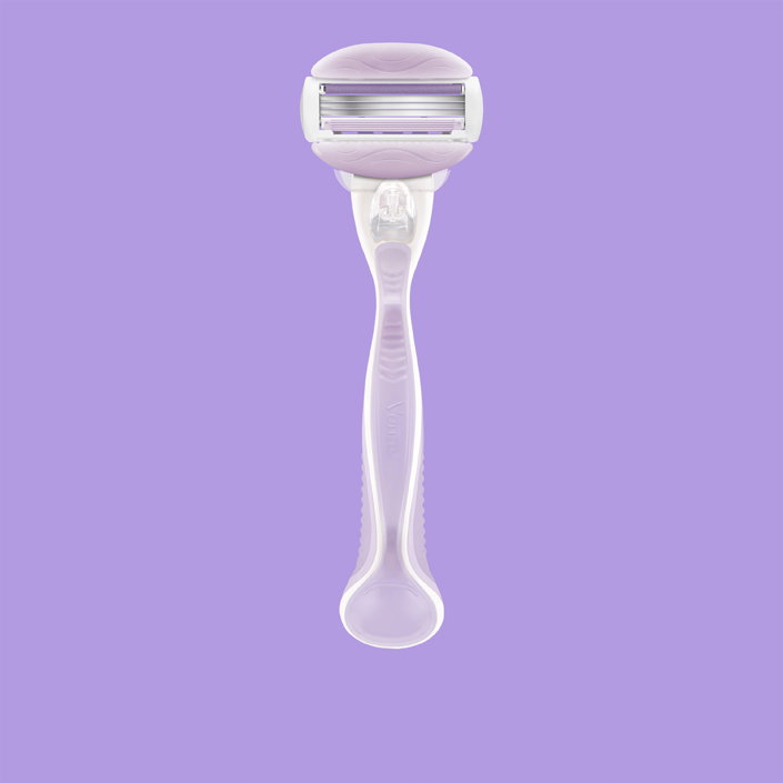 Gillette Venus ComfortGlide Breeze Handle Women’s Razor – 1 Handle + 2 Refills | جيليت شفرة فينوس للنساء مع رأسين_2