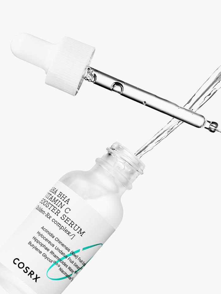 Cosrx AHA BHA Vitamin C Booster Serum - 30ml | كوزركس سيروم احماض و فيتامين سي - 30 مل_0