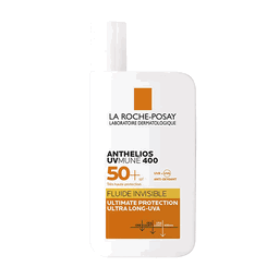 La Roche-Posay Anthelios UVMune 400 Fluid Fragrance Free لاروش بوزيه واقي شمس انثيليوس يوفي ميون 400 سائل بعامل حماية +50 - 50 مل
