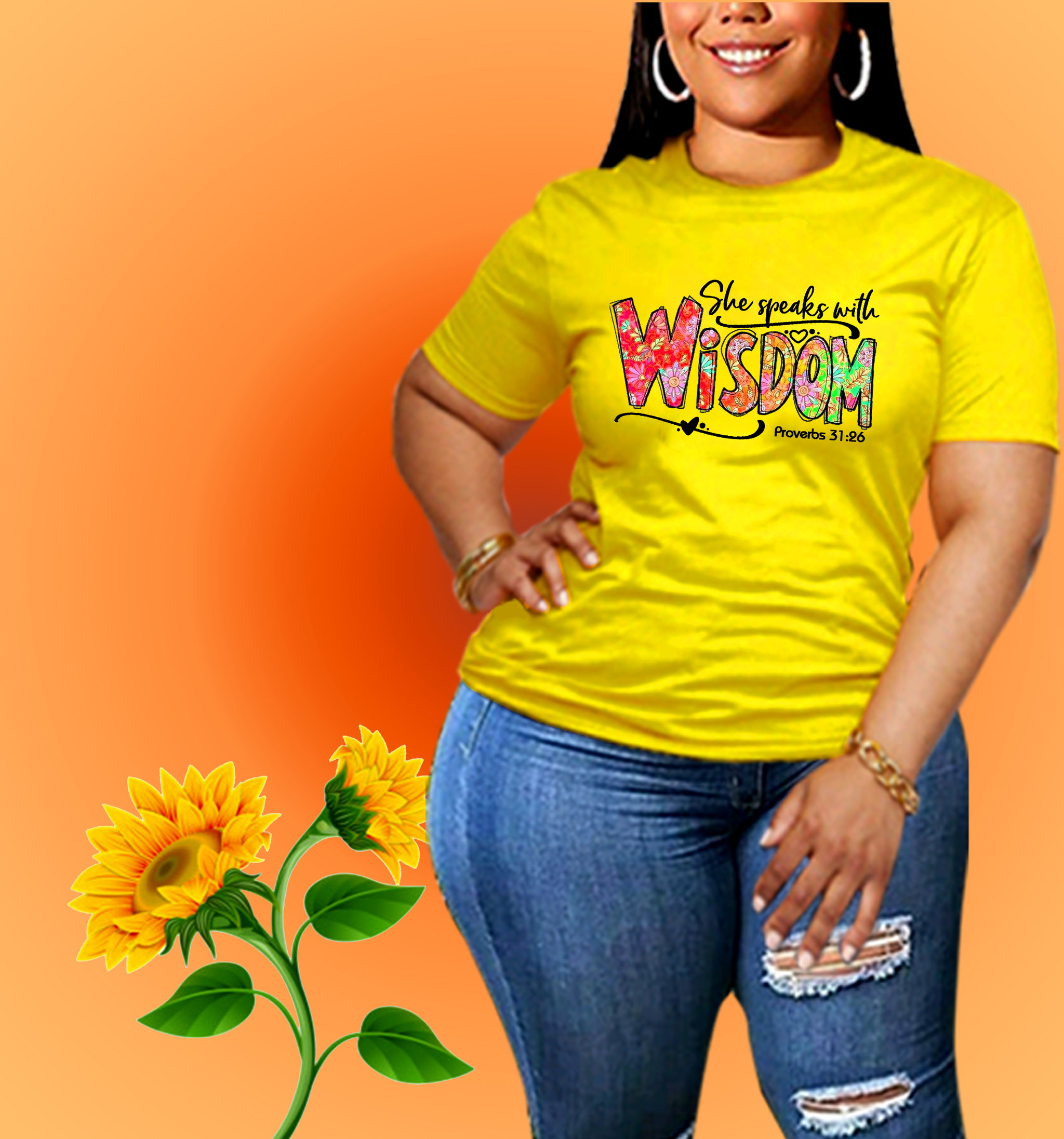 ✨ She Speaks with Wisdom – Proverbs 31:26 Inspirational T-Shirt for Women_3