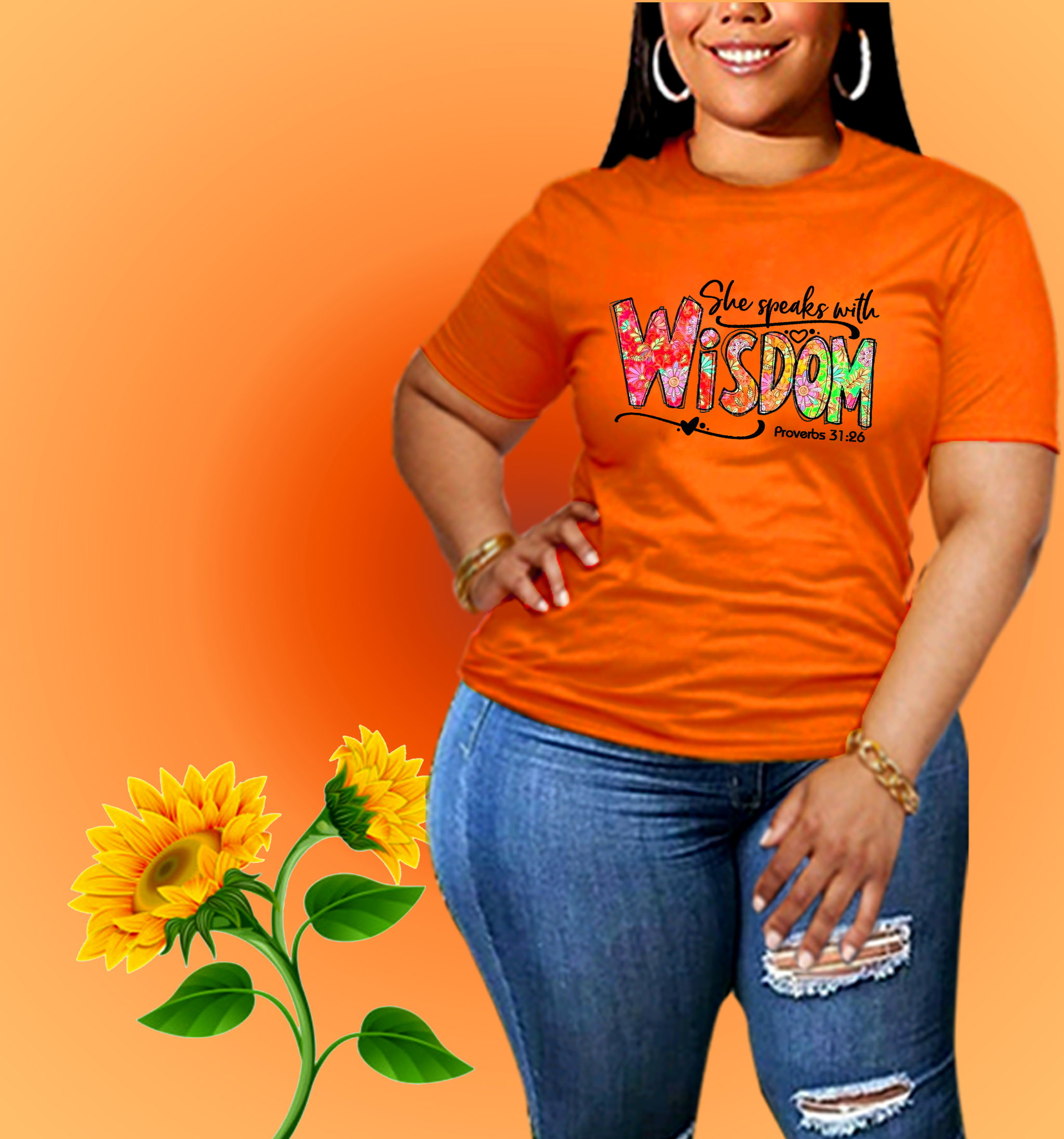✨ She Speaks with Wisdom – Proverbs 31:26 Inspirational T-Shirt for Women_9