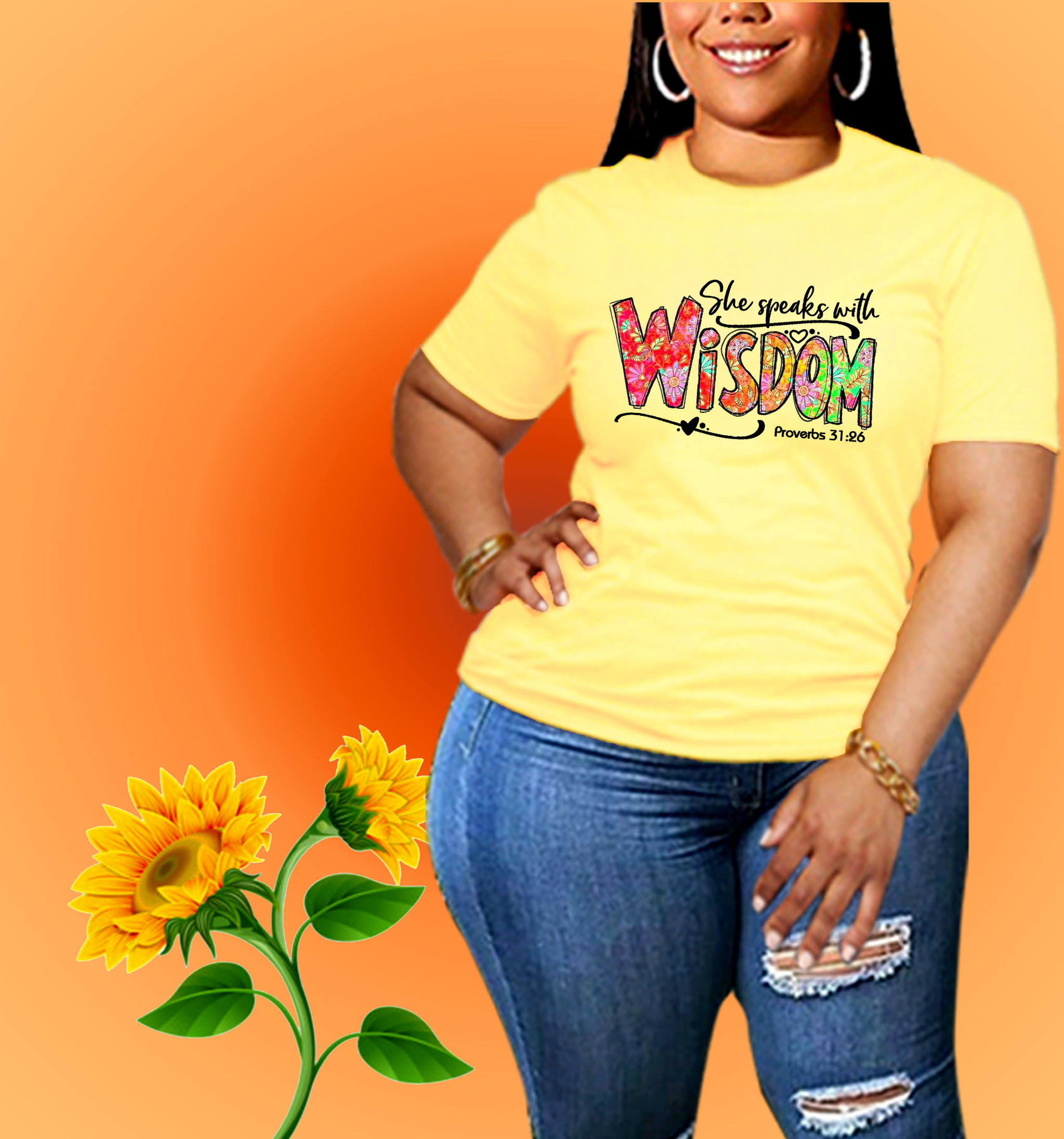 ✨ She Speaks with Wisdom – Proverbs 31:26 Inspirational T-Shirt for Women_6