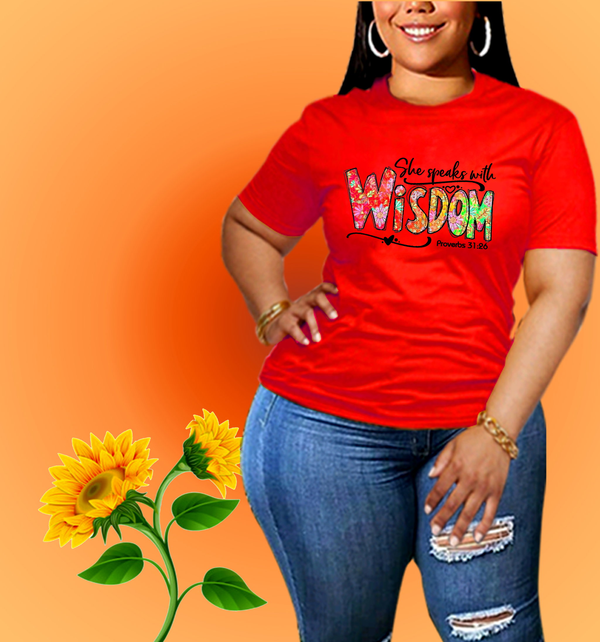 ✨ She Speaks with Wisdom – Proverbs 31:26 Inspirational T-Shirt for Women_11