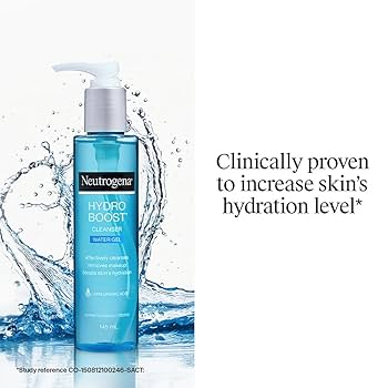 Neutrogena Hydro Boost Water Gel Cleanser - 200ml | نيتروجينا غسول جل هايدرو بوست - 200 مل_1