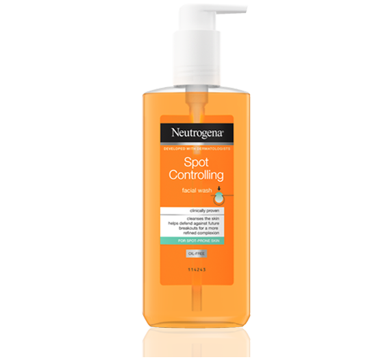 Neutrogena Spot Controlling Daily Face Wash - 200ml | نيتروجينا غسول يومي للتحكم بحب الشباب - 200 مل