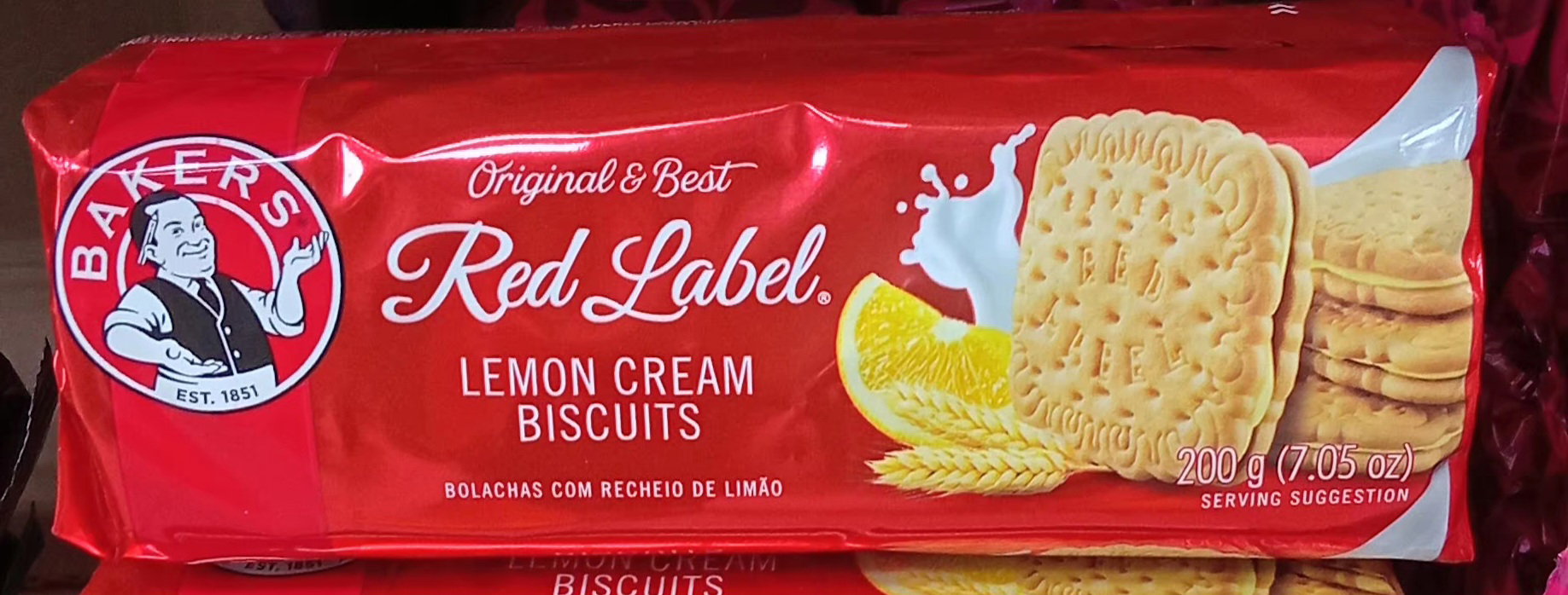 Bakers Bisc. Red Lab. Lemon 200gr_0