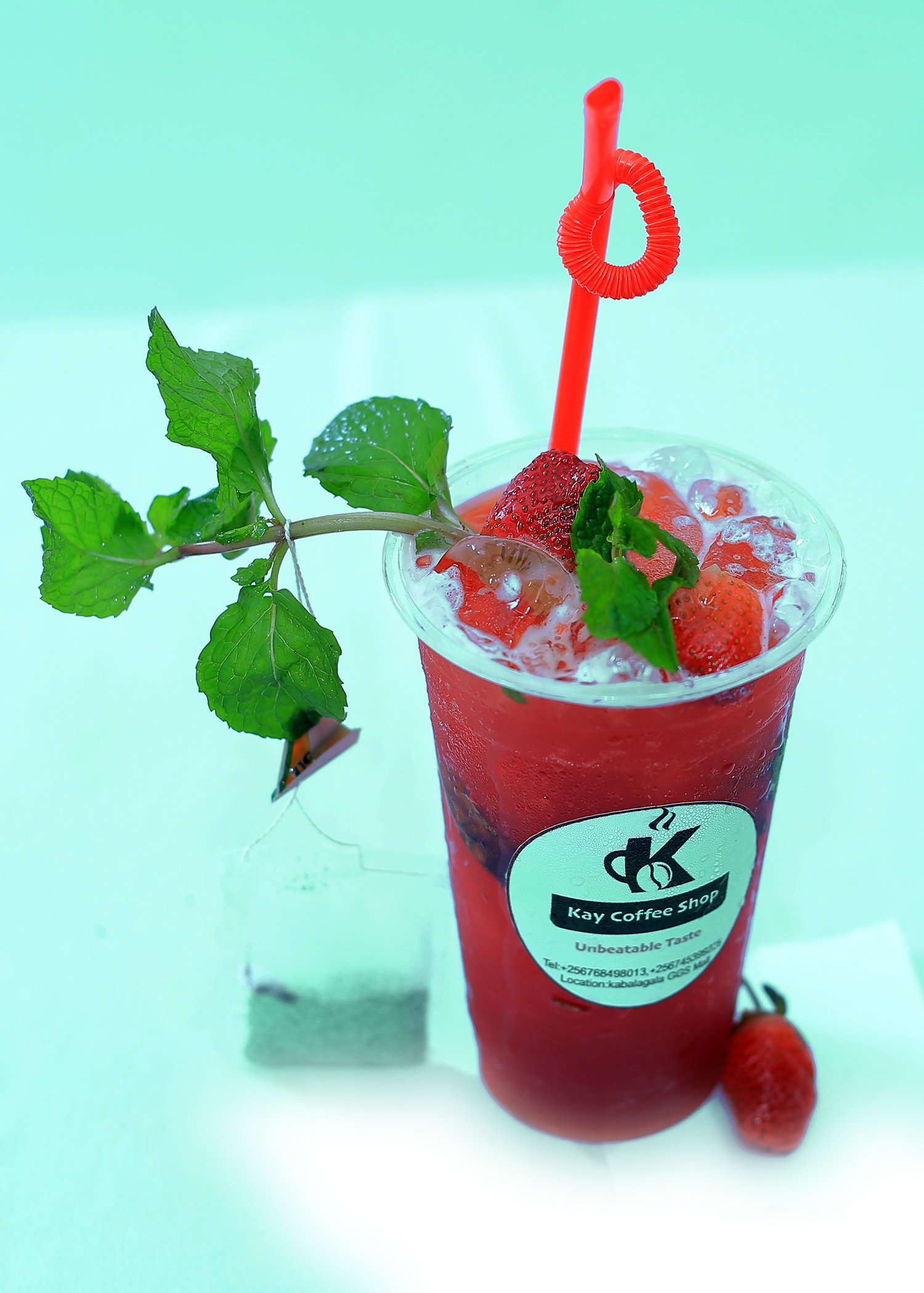 Strawberry iced tea_0
