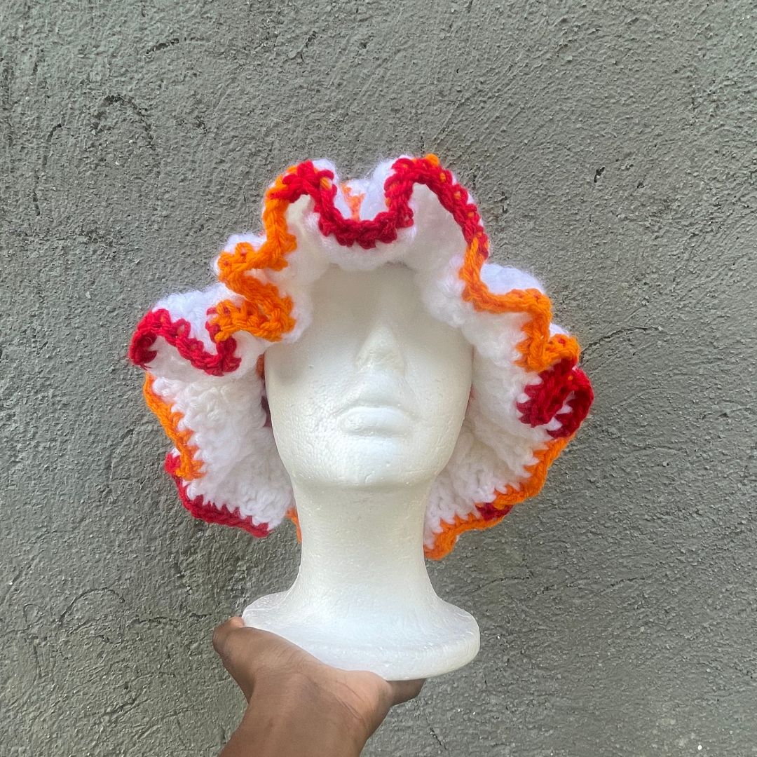 Granny Square Ruffle Hat_1