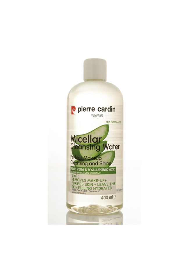 مسيلر بير كاردان Pierre Cardin Cleansing Micellar Water with Aloe Vera & Hyaluronic Acid