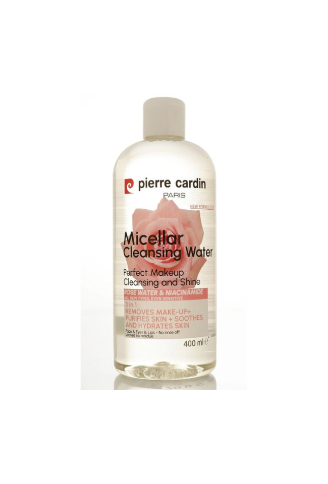 مسيلر نياسينماير بير كاردان Pierre Cardin Cleansing Micellar Water with Rose Water & Niacinamide
