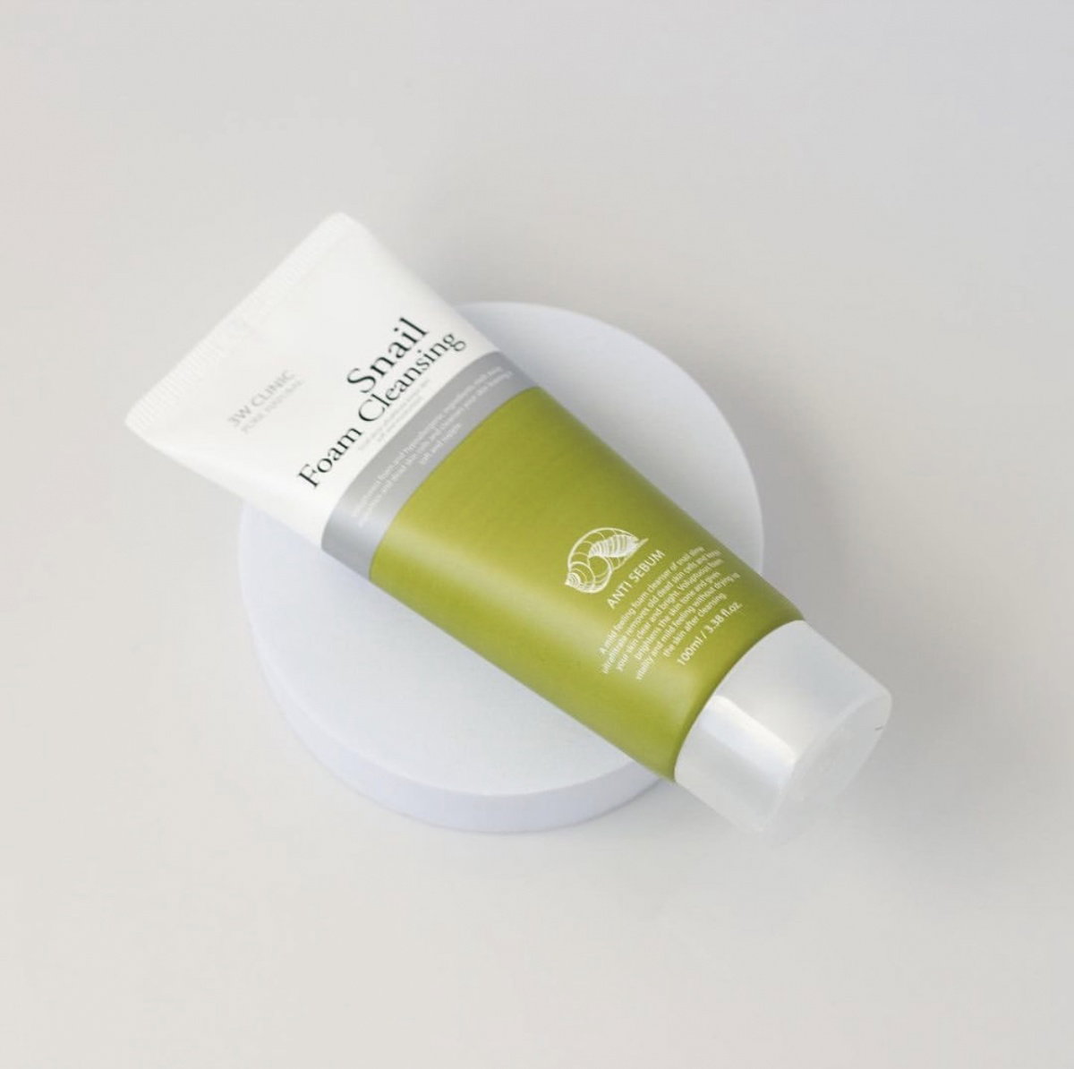غسول فوم حلزون 3W CLINIC CLEANSER	_0