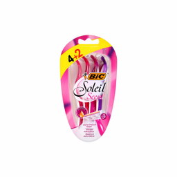 شفرة حلاقة نسائية بك كليك BIC SOLEIL SCENT 4+2	