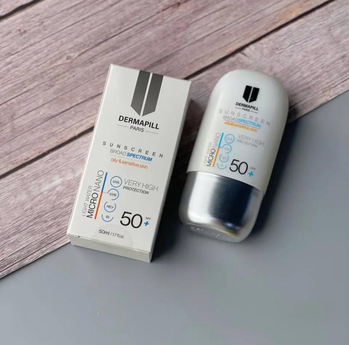 واقي شمس ديرمابل مايكرو نانو للبشرة الدهنية و الحساسة DERMAPILL MICRONANO SUNSCREEN OILY&SENSITIVE SKIN	_0