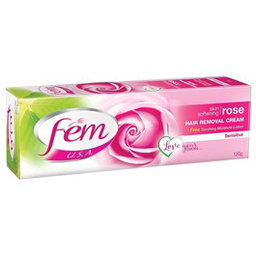 فيم كريم مزيل شعر وردي FEM HAIR REMOVER CREAM ROSE	