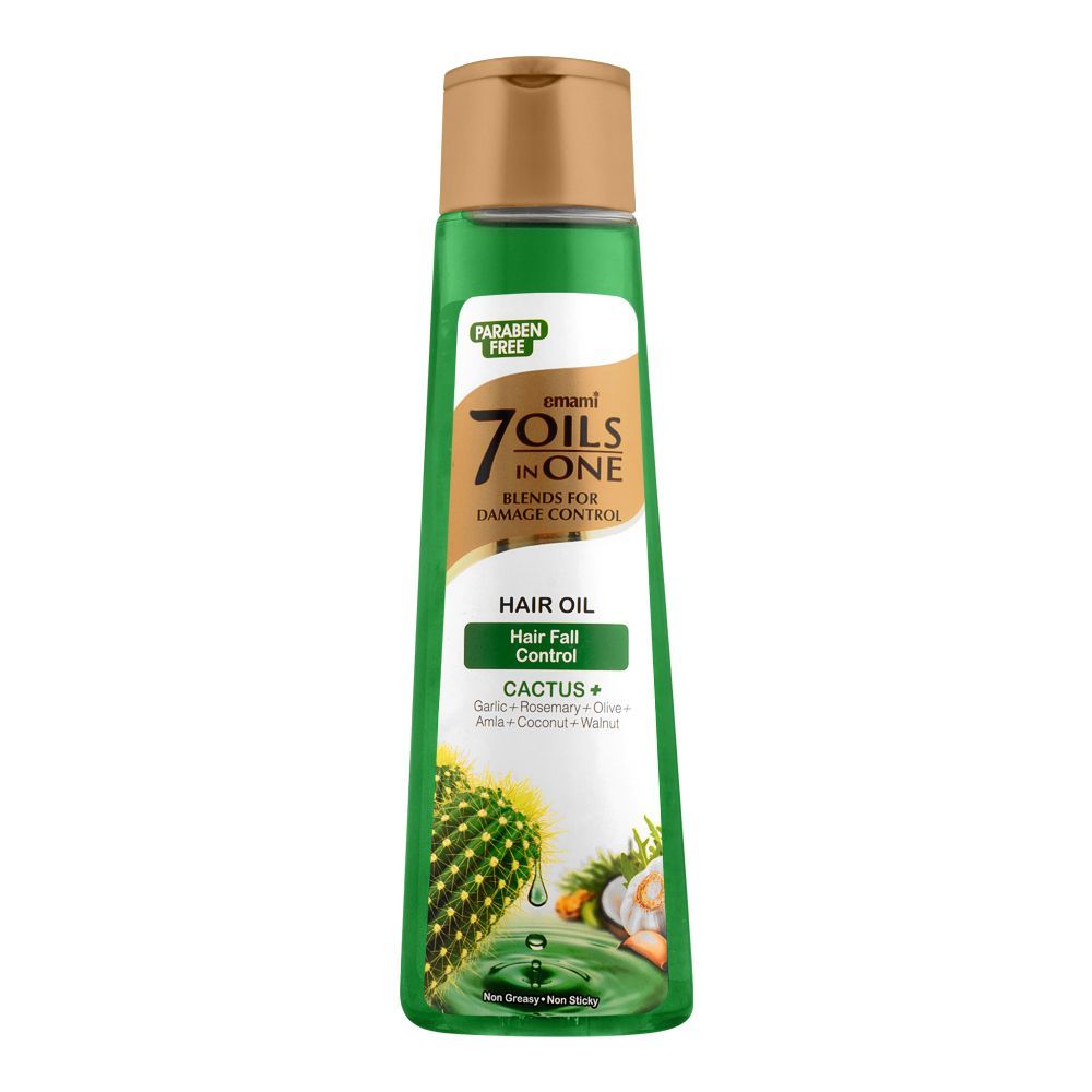Emami 7 Oils In One Cactus Oil + Conditioner Gift | ايمامي 7 اويلز ان ون + بلسم هدية_0