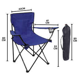 CAMPING OUTDOOR FOLDING CHAIR (B)