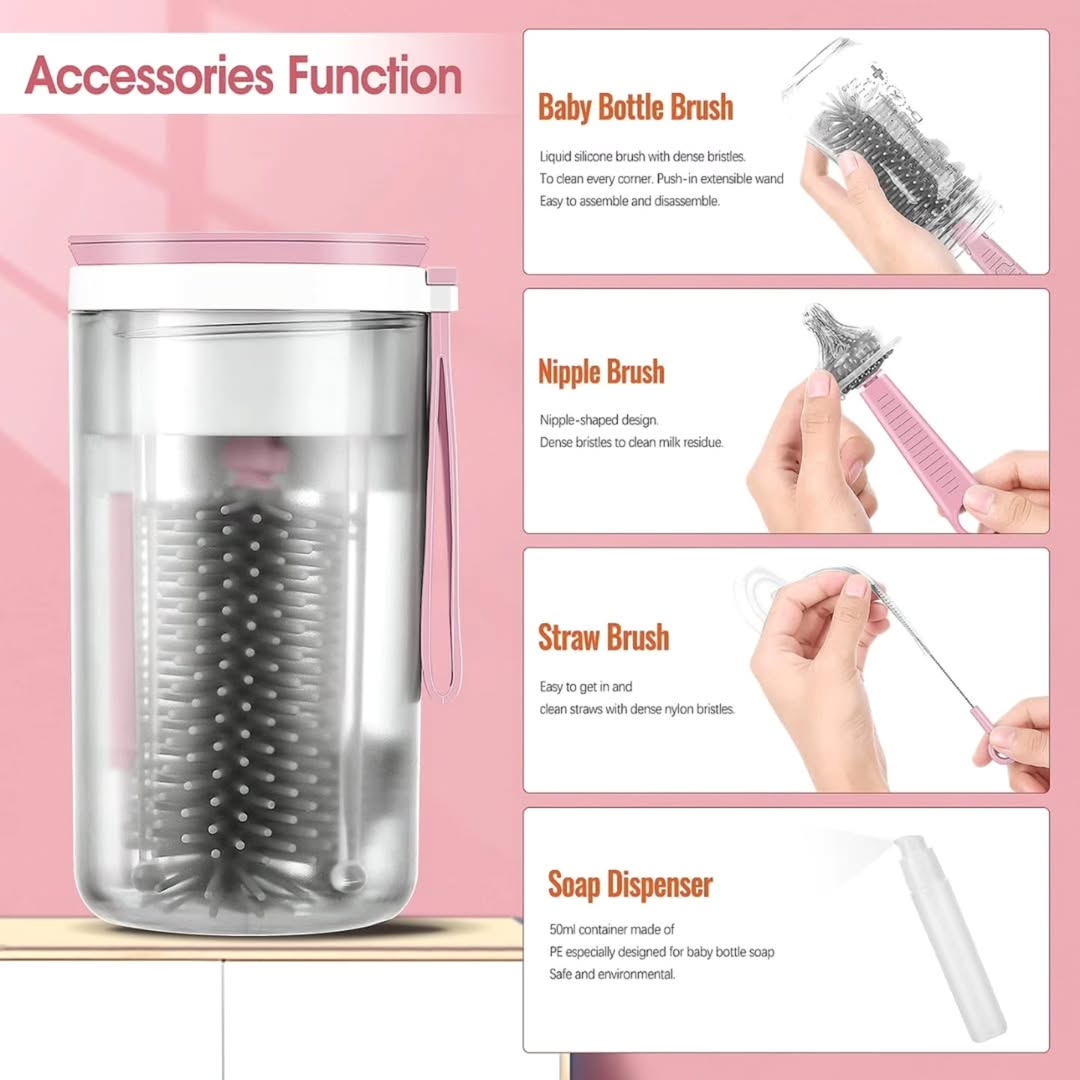 6-in-1 TRAVEL ESSENTIAL BRUSHES _6