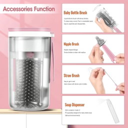 6-in-1 TRAVEL ESSENTIAL BRUSHES 