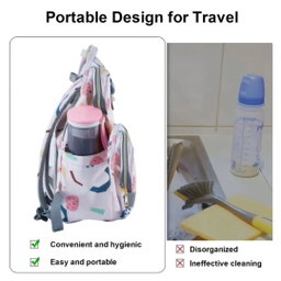 6-in-1 TRAVEL ESSENTIAL BRUSHES 