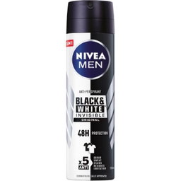 NIVEA INVISIBLE BLACK & WHITE MEN SPRAY 200mlx12