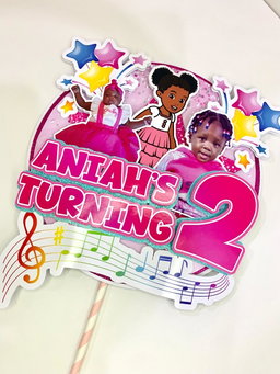 3D CAKE TOPPER