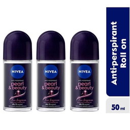 NIVEA PEARL AND BEAUTY BLACK ROLL ON 50MLx30