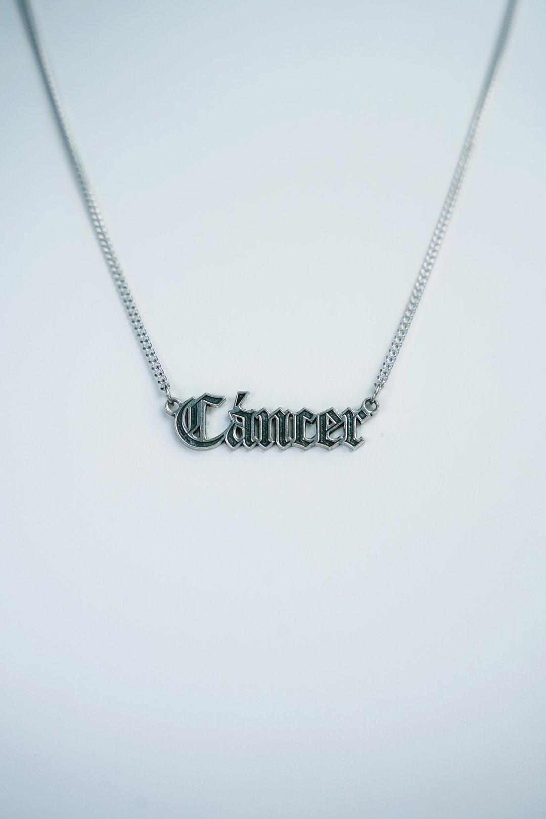 Collar Cáncer - 99.9% Plata pura y manifestada