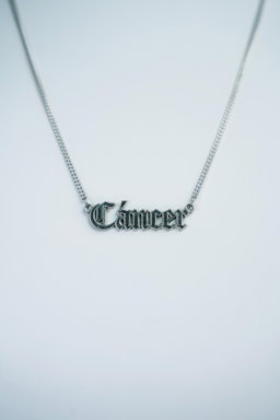 Collar Cáncer - 99.9% Plata pura y manifestada