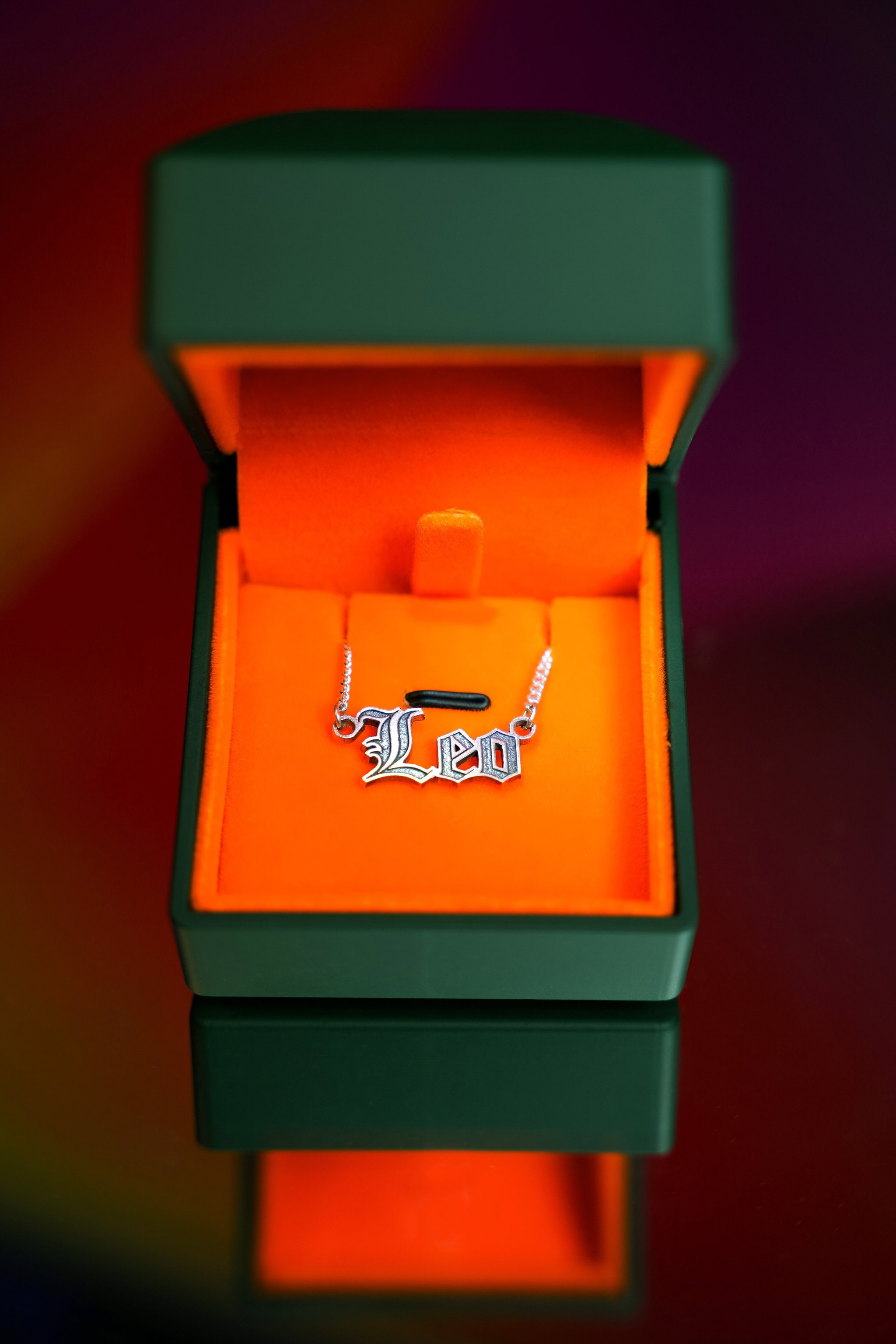 Collar Leo - 99.9% Plata pura y manifestada_4