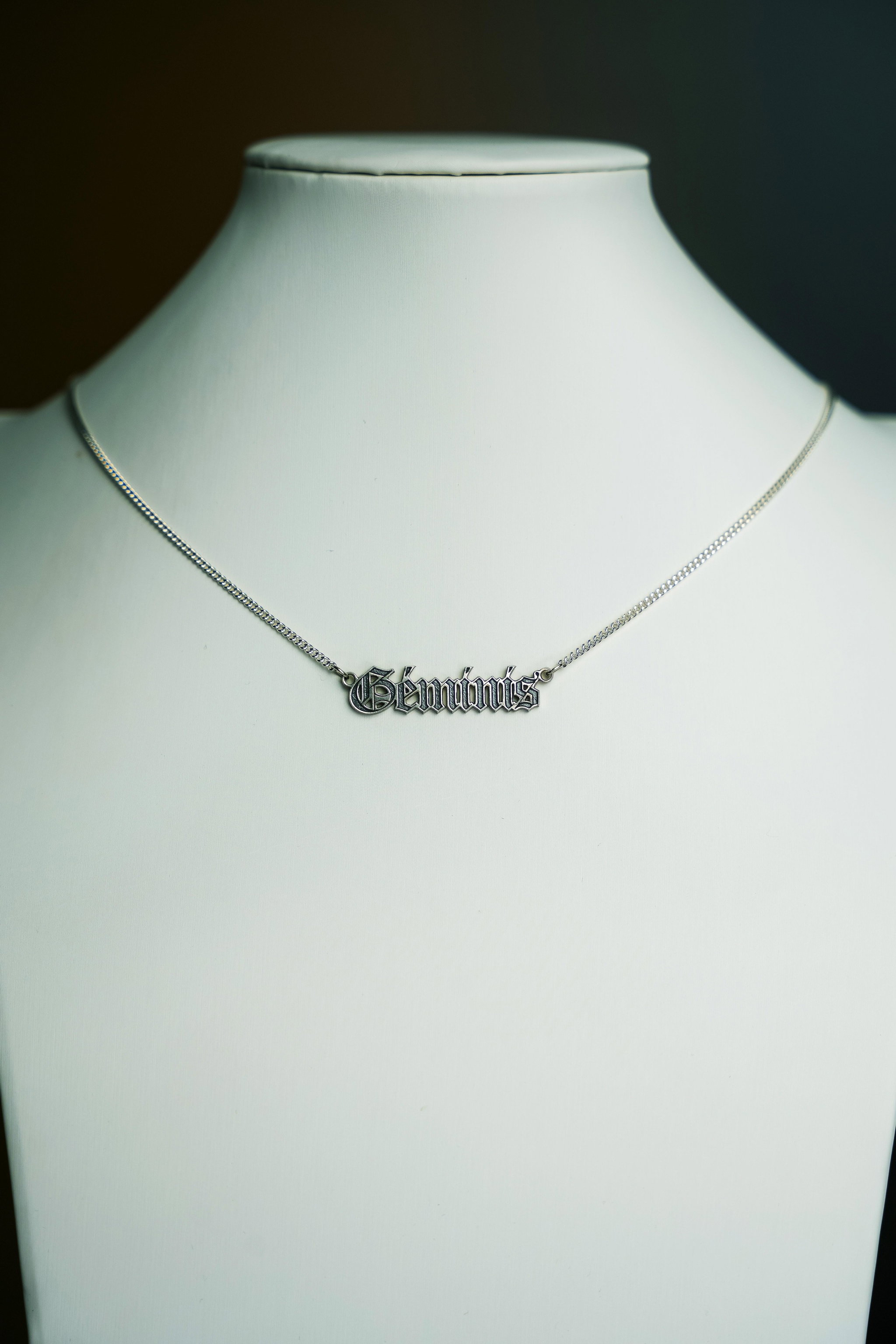 Collar Géminis - 99.9% Plata pura y manifestada_2