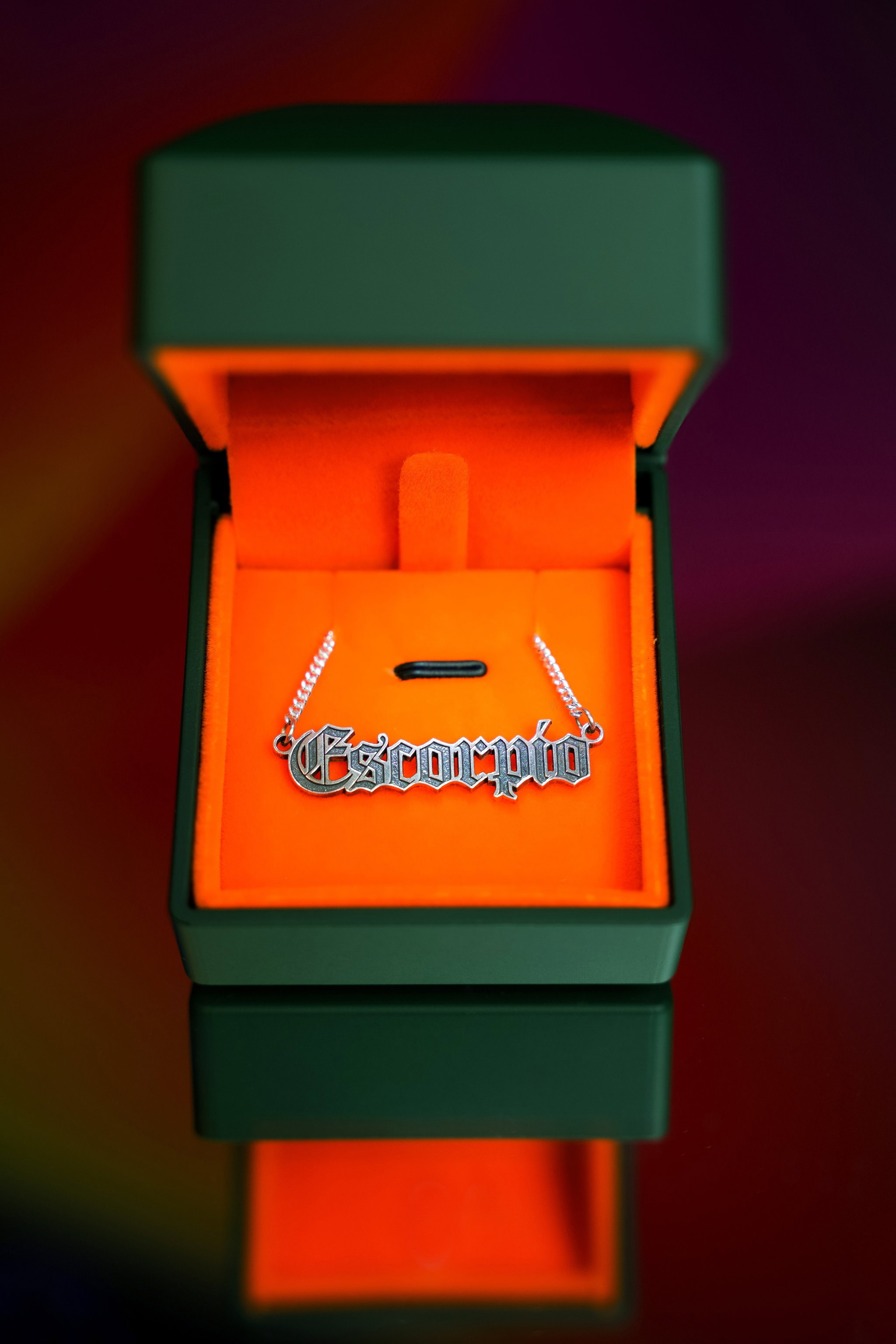 Collar Escorpio - 99.9% Plata pura y manifestada_4