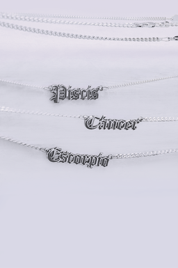 Collar Escorpio - 99.9% Plata pura y manifestada