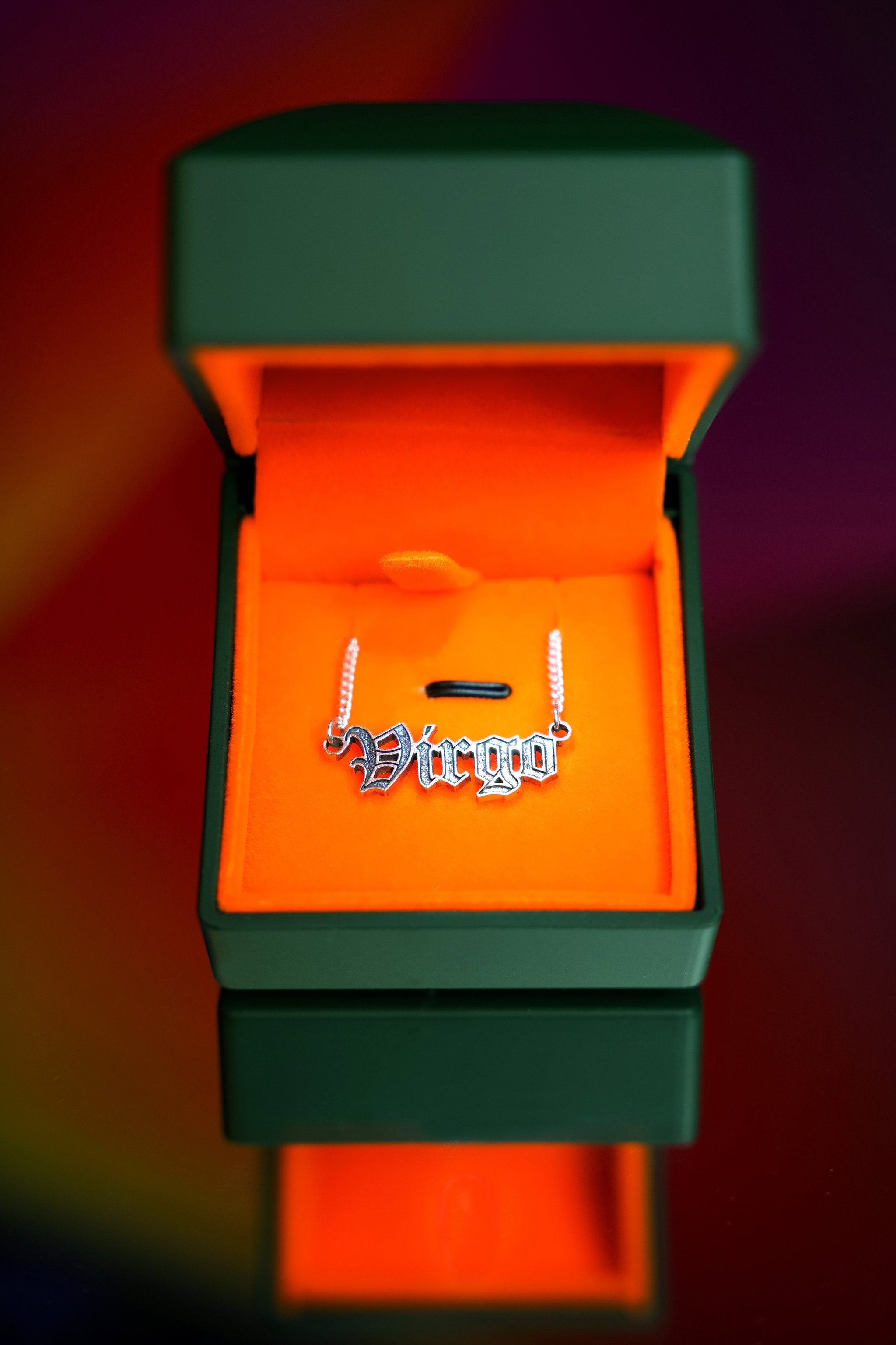 Collar Virgo - 99.9% Plata pura y manifestada_2