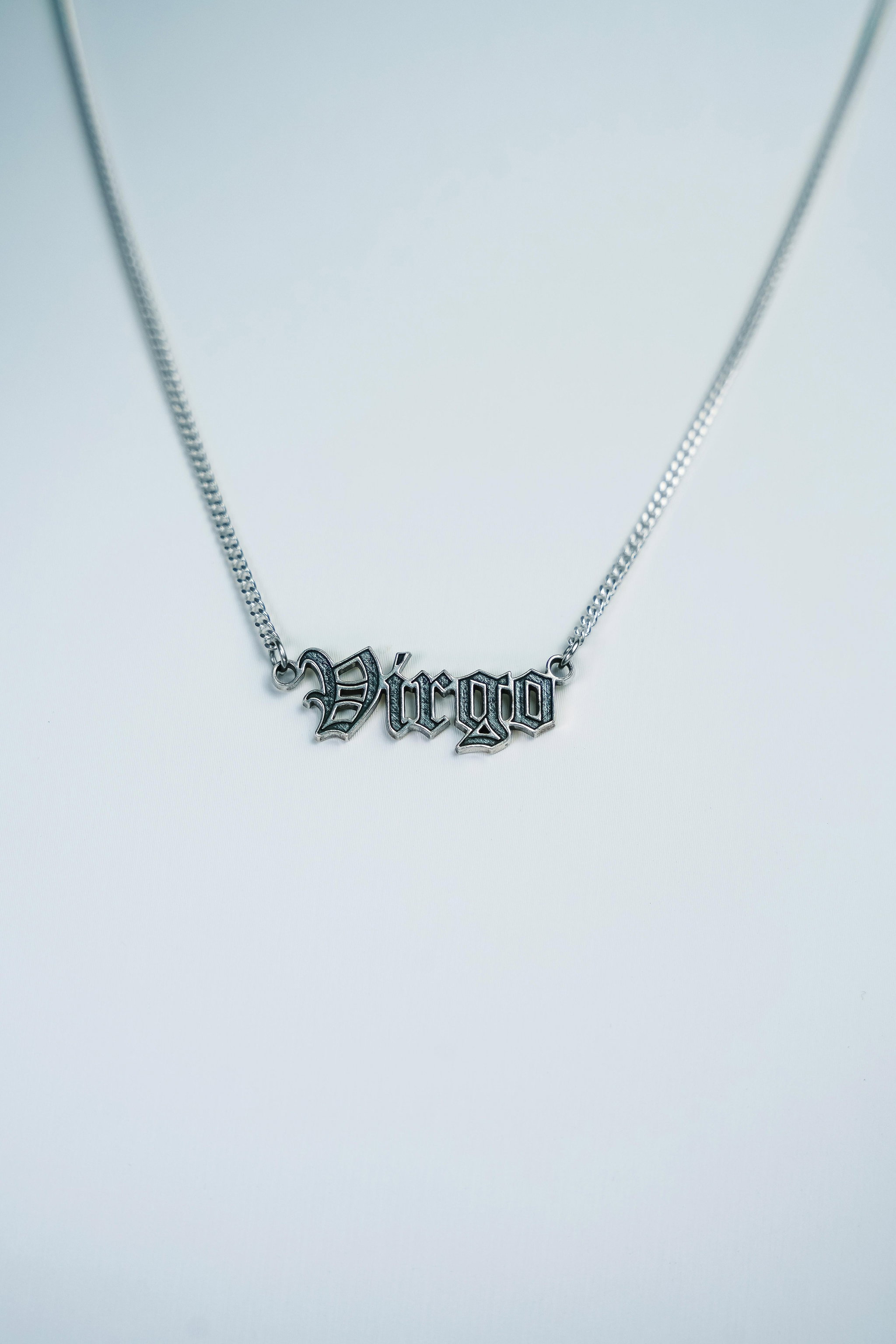 Collar Virgo - 99.9% Plata pura y manifestada_0
