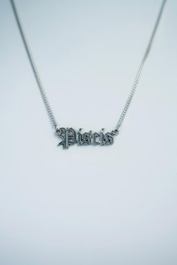 Collar Piscis - 99.9% Plata pura y manifestada