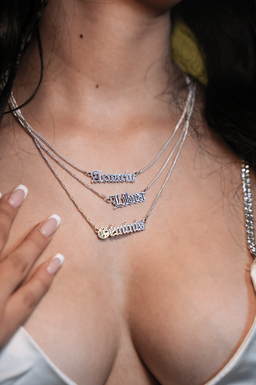 Collar Libra - 99.9% Plata pura y manifestada