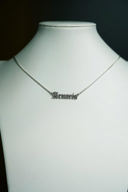 Collar Acuario - 99.9% Plata pura y manifestada