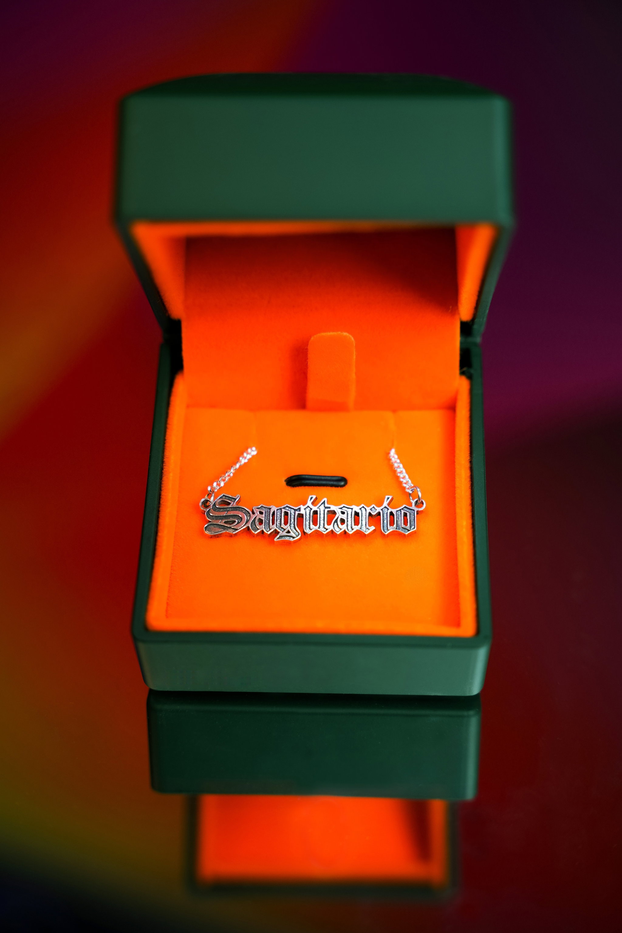 Collar Sagitario - 99.9% Plata pura y manifestada_2