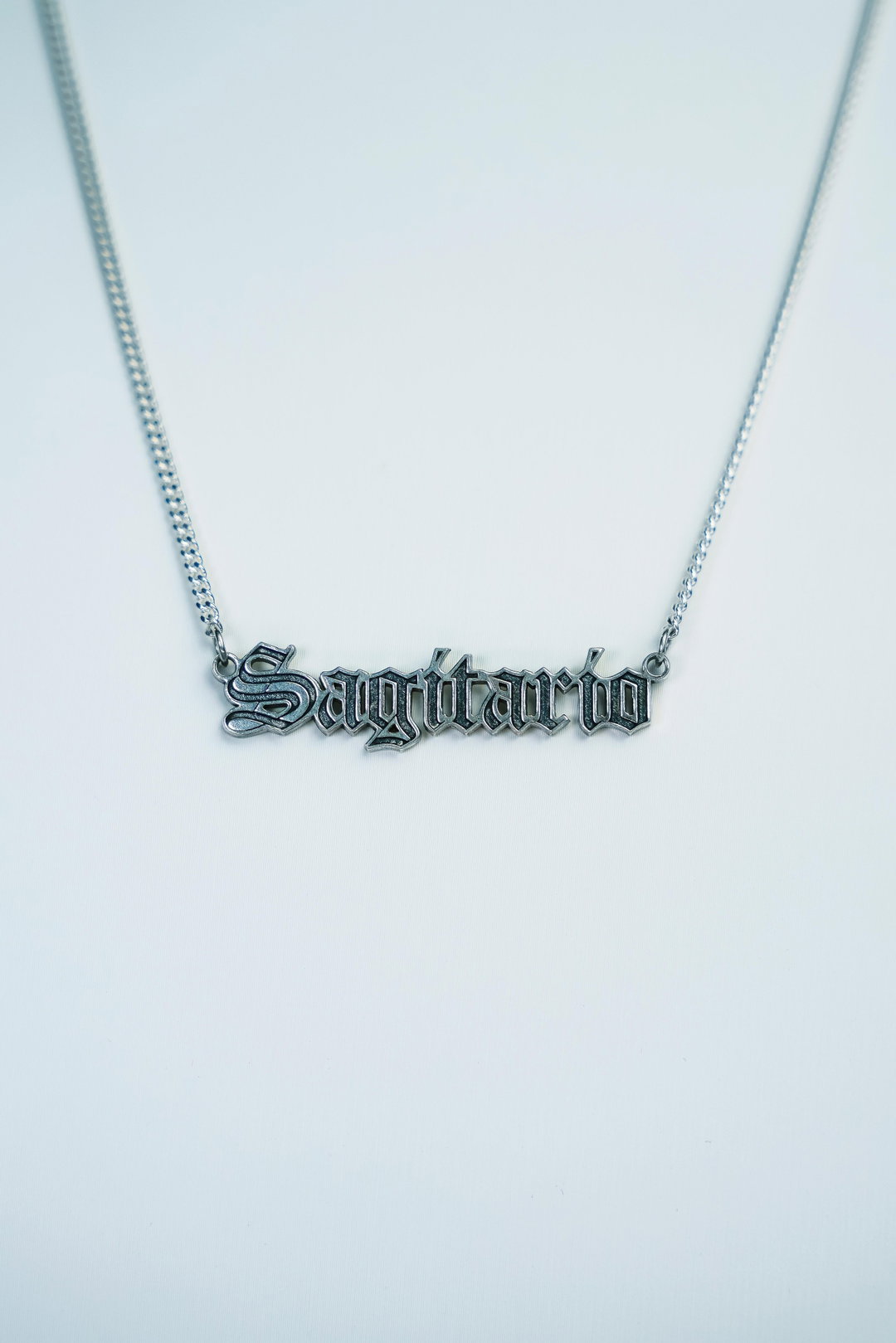 Collar Sagitario - 99.9% Plata pura y manifestada