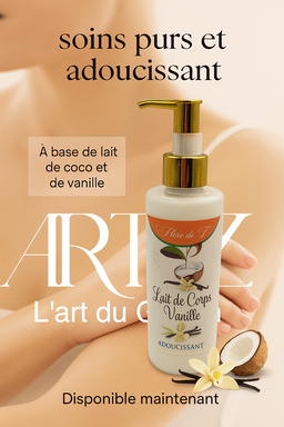 🧴 Lait de Corps Coco – Ultra-Hydratant & Réparateur