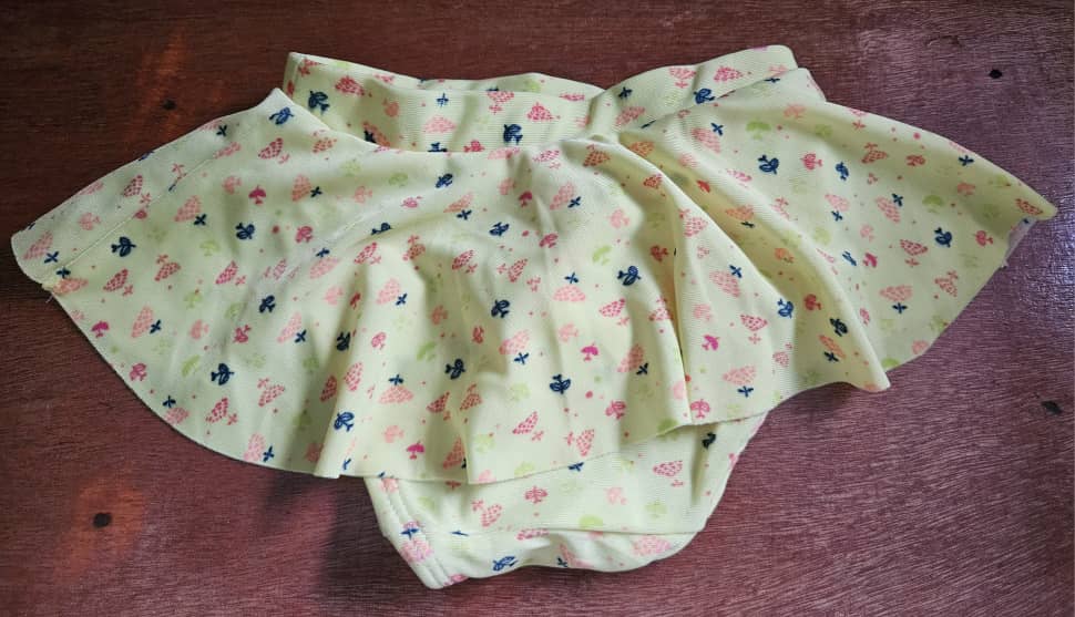 Maillot de bain avec ceinture froufrou Baby Girl Orchestra _0