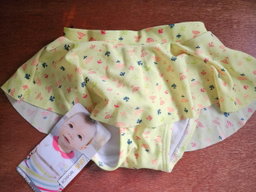 Maillot de bain avec ceinture froufrou Baby Girl Orchestra 