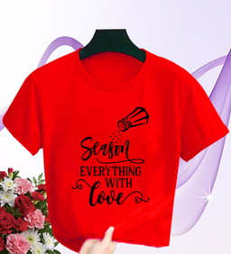 Season Everything with Love – Inspirational Quote T-Shirt (Yellow) 🌻