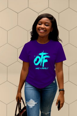 📝 Loyalty Over Everything – “Only The Family” OTF Graphic T-Shirt 